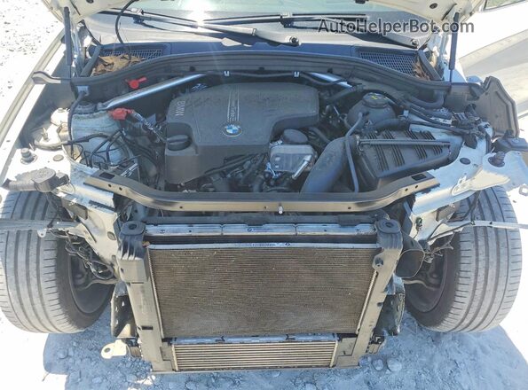 5UXWX9C55G0D72947 2016 BMW X3 Белый Вид подкапотного пространства