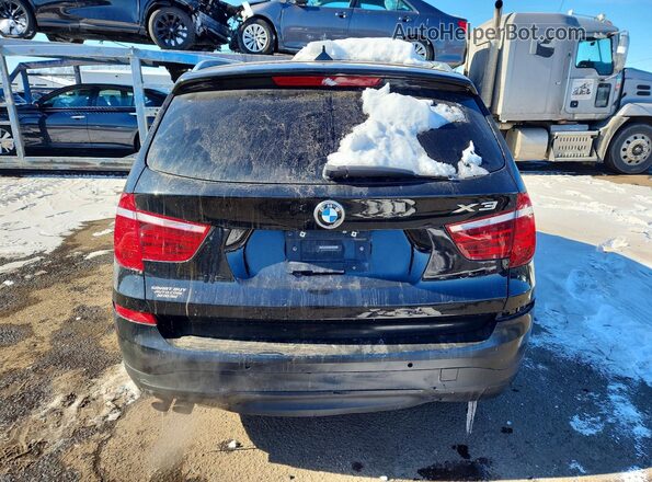 5UXWX9C55G0D88985 2016 BMW X3 Black 