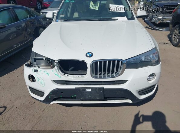 5UXWX9C55G0D94981 2016 BMW X3 White Вид щитка приладів
