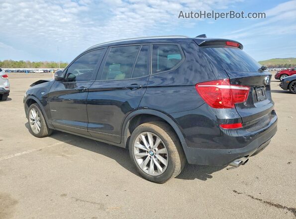 5UXWX9C55H0T02167 2017 BMW X3 Black Задня ліва чверть