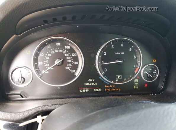 5UXWX9C55H0T02167 2017 BMW X3 Black Вид щитка приладів