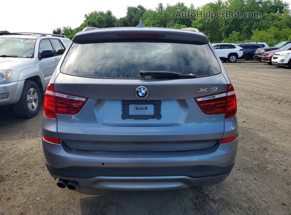 5UXWX9C56G0D69958 2016 BMW X3 Gray 