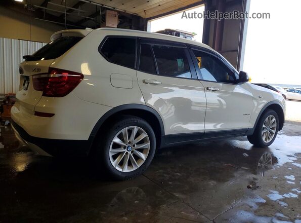 5UXWX9C56G0D81334 2016 BMW X3 White Rear right