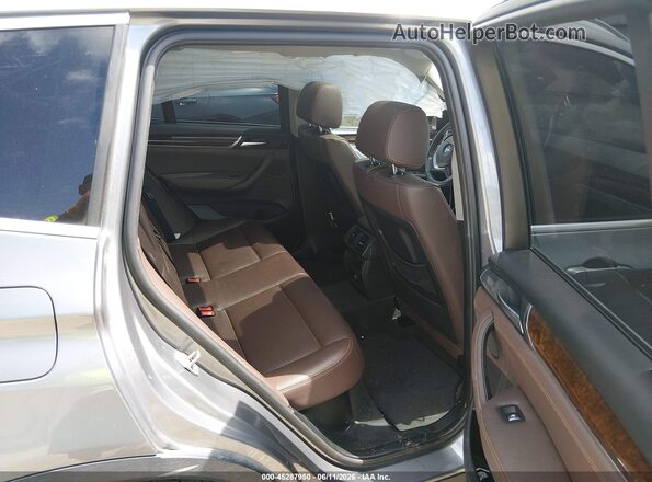 5UXWX9C56G0D91037 2016 BMW X3 Silver Vista de la etiqueta del VIN