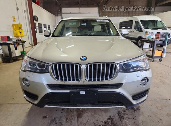 5UXWX9C57G0D65871 2016 BMW X3 Silver Front view