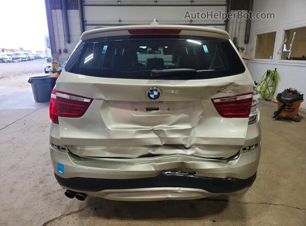 5UXWX9C57G0D65871 2016 BMW X3 Silver Rear view