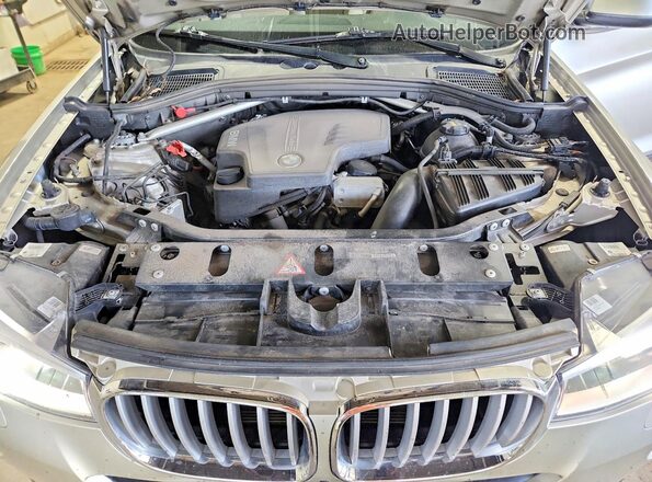 5UXWX9C57G0D65871 2016 BMW X3 Silver Engine compartment view