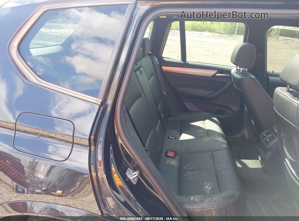 5UXWX9C57G0D74800 2016 BMW X3 Black Vista de la etiqueta del VIN