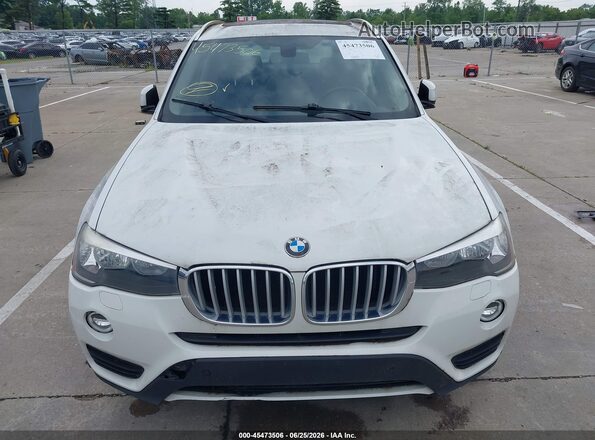 5UXWX9C57G0D83237 2016 BMW X3 White Front view