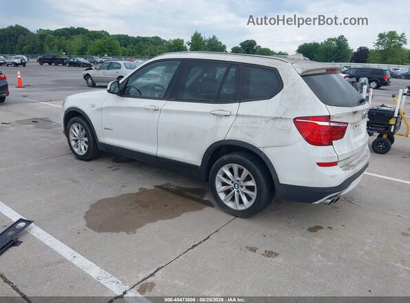 5UXWX9C57G0D83237 2016 BMW X3 White Rear left