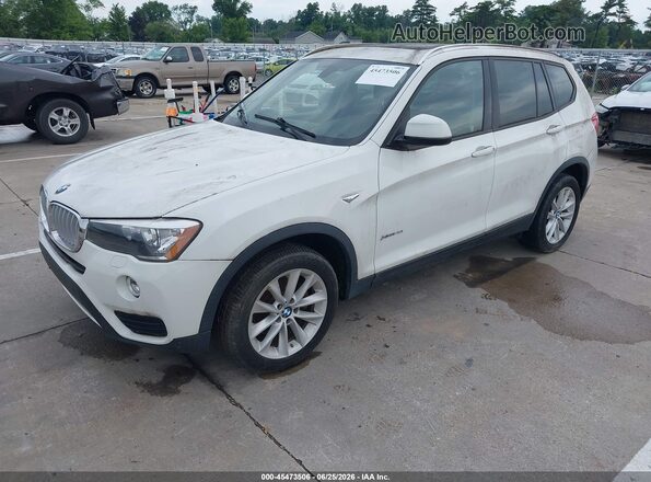 5UXWX9C57G0D83237 2016 BMW X3 White Front left