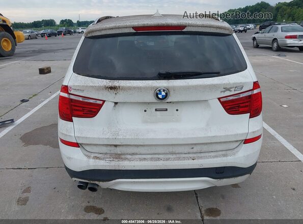 5UXWX9C57G0D83237 2016 BMW X3 White 