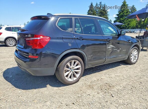 5UXWX9C57H0T00680 2017 BMW X3 Black Trasero derecho