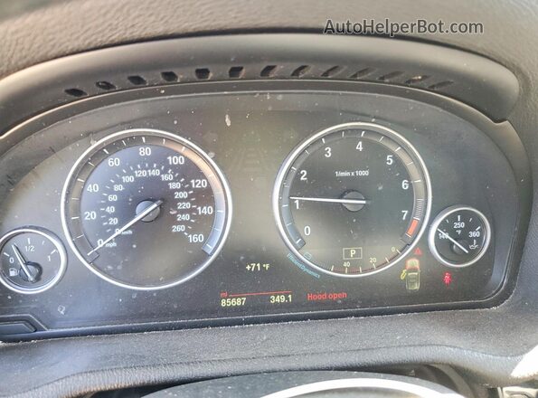 5UXWX9C57H0T00680 2017 BMW X3 Black Vista del cuadro de instrumentos