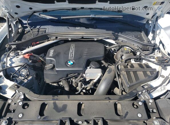5UXWX9C57H0T06589 2017 BMW X3 White Engine compartment view