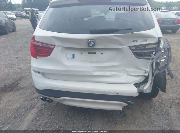 5UXWX9C57H0T15311 2017 BMW X3 White 