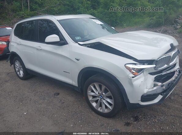 5UXWX9C57H0T15311 2017 BMW X3 White სალონის 360-გრადუსიანი ხედი