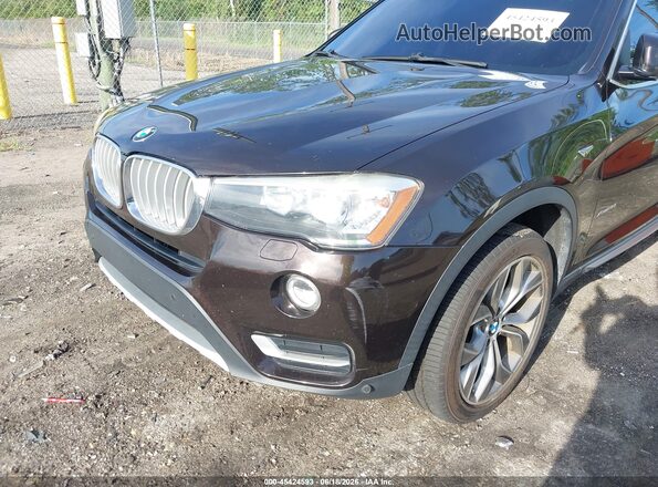 5UXWX9C58G0D64843 2016 BMW X3 Коричневый 