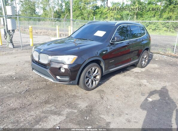5UXWX9C58G0D64843 2016 BMW X3 Коричневый 