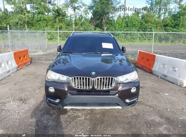 5UXWX9C58G0D64843 2016 BMW X3 Коричневый 