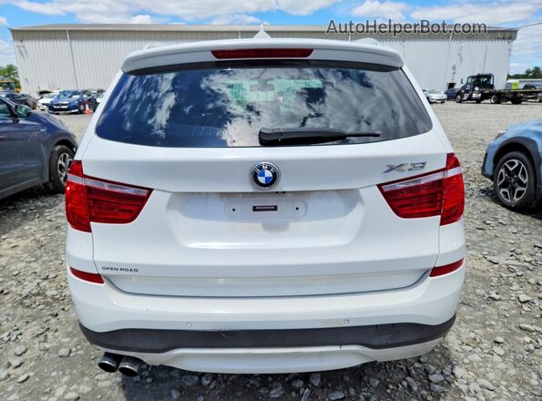 5UXWX9C58G0D66057 2016 BMW X3 White Вид ззаду