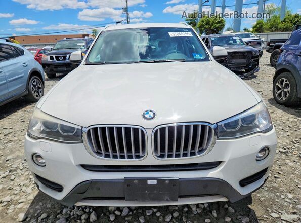 5UXWX9C58G0D66057 2016 BMW X3 White Вид спереду