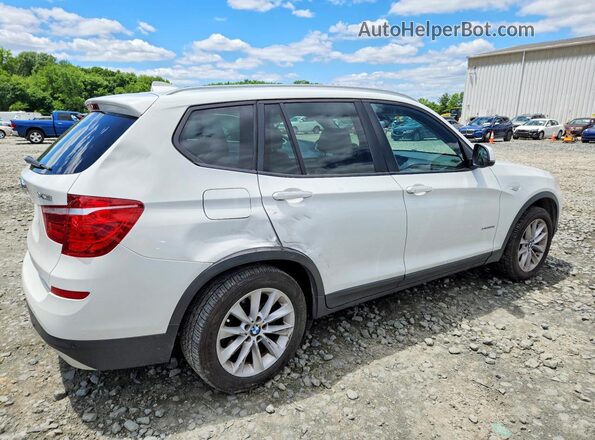 5UXWX9C58G0D66057 2016 BMW X3 White Задня права чверть