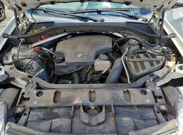 5UXWX9C58G0D66057 2016 BMW X3 White Вид підкапотного простору