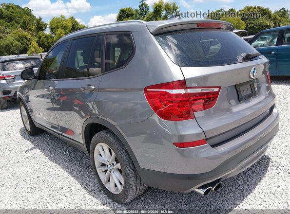 5UXWX9C58H0D99013 2017 BMW X3 Серый Задняя левая четверть