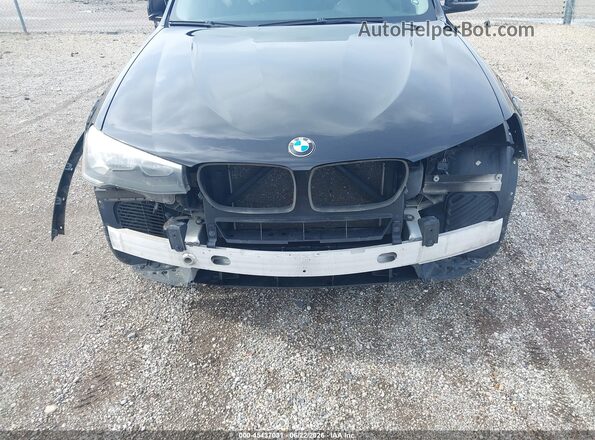 5UXWX9C59G0D73549 2016 BMW X3 Black Vista frontal