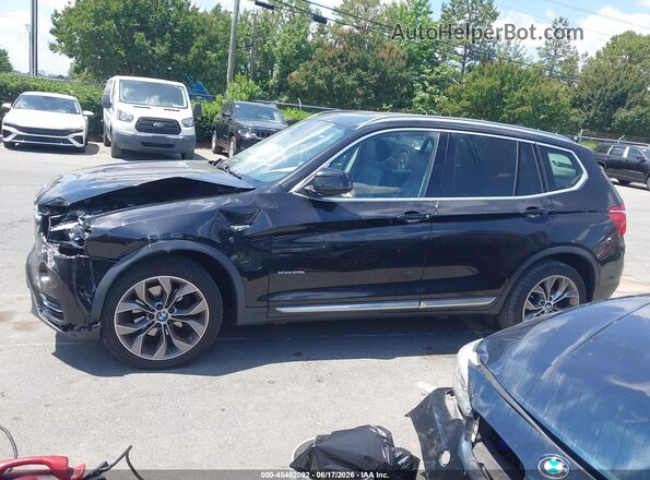 5UXWX9C59G0D95082 2016 BMW X3 Black Панорамний вид салону 360°