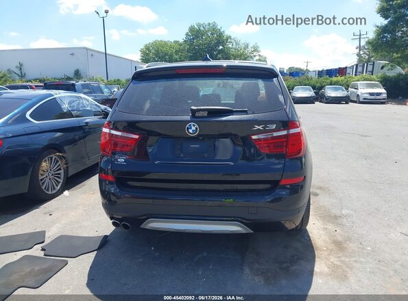 5UXWX9C59G0D95082 2016 BMW X3 Black 