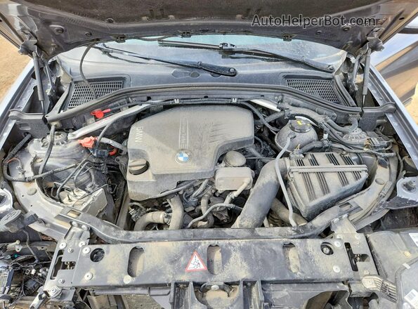 5UXWX9C5XG0D74936 2016 BMW X3 Gray Вид підкапотного простору