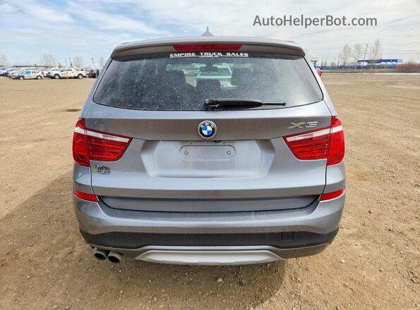 5UXWX9C5XG0D74936 2016 BMW X3 Gray Вид ззаду