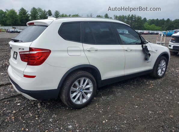5UXWX9C5XG0D83880 2016 BMW X3 White Tył prawy
