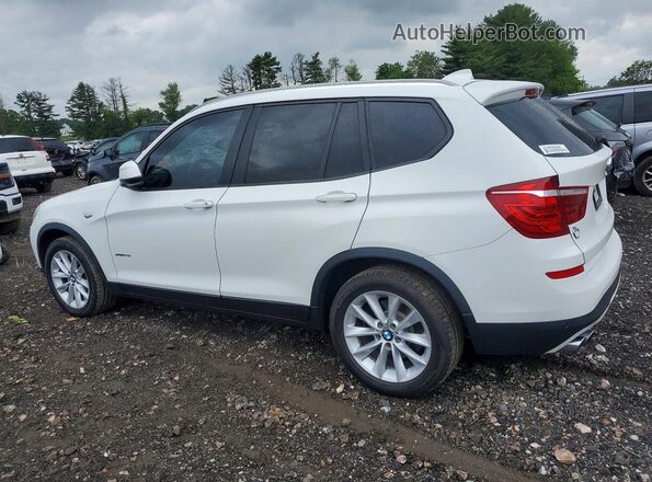 5UXWX9C5XG0D83880 2016 BMW X3 White Tył lewy
