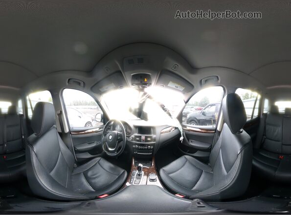 5UXWX9C5XG0D83880 2016 BMW X3 White Widok wnętrza 360 stopni