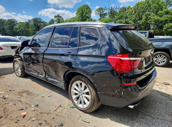 5UXWX9C5XG0D85712 2016 BMW X3 Black Tył lewy