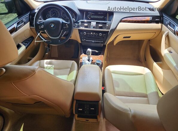 5UXWX9C5XG0D85712 2016 BMW X3 Black Widok deski rozdzielczej