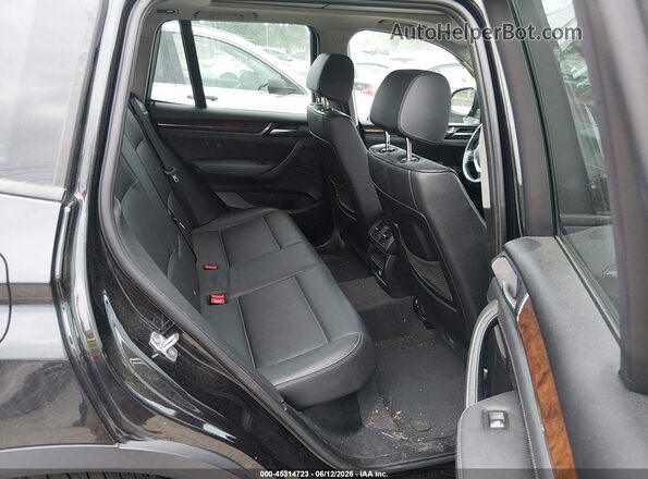 5UXWX9C5XG0D92658 2016 BMW X3 Черный Вид наклейки с VIN-кодом