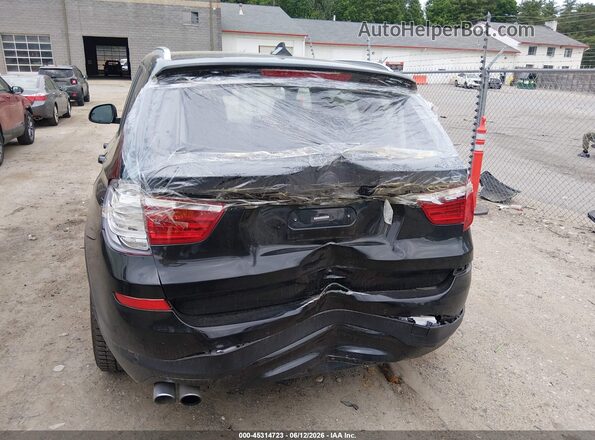 5UXWX9C5XG0D92658 2016 BMW X3 Черный Вид спереди