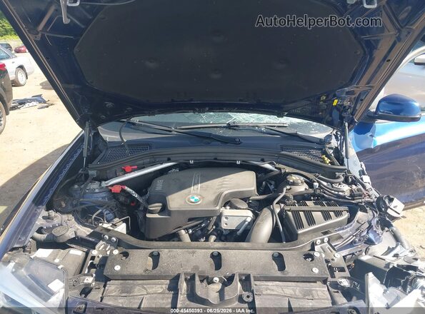 5UXWX9C5XH0T07428 2017 BMW X3 Blue Widok z tyłu