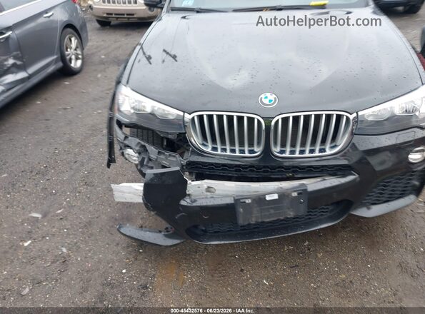 5UXWX9C5XH0T08790 2017 BMW X3 Black Դիմացի տեսք