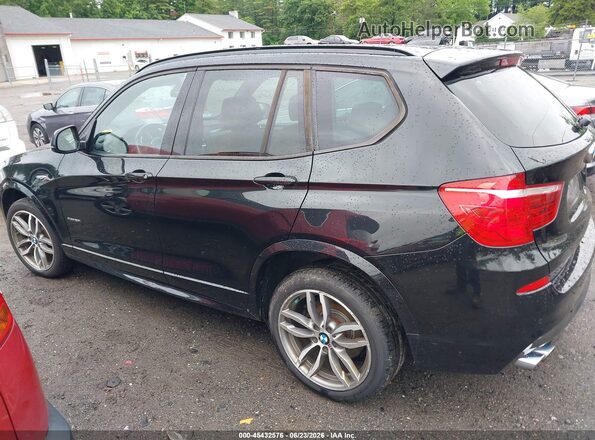 5UXWX9C5XH0T08790 2017 BMW X3 Black Սալոնի 360 աստիճան տեսք