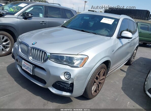 5UXWY3C5XG0F84236 2016 BMW X3 Серебряный Передняя левая четверть