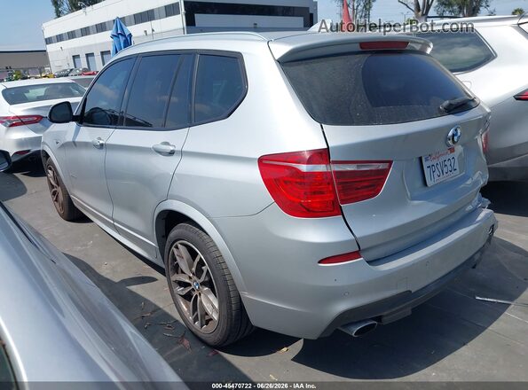 5UXWY3C5XG0F84236 2016 BMW X3 Серебряный Задняя левая четверть