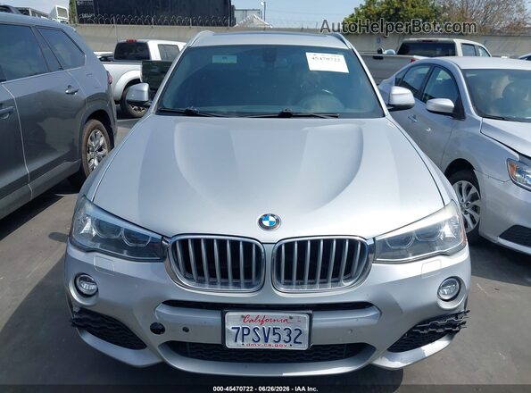 5UXWY3C5XG0F84236 2016 BMW X3 Серебряный Вид щитка приборов