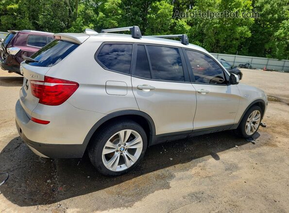 5UXWY3C5XG0N87201 2016 BMW X3 Silver Trasero derecho