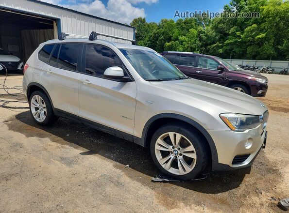 5UXWY3C5XG0N87201 2016 BMW X3 Silver Delantero derecho