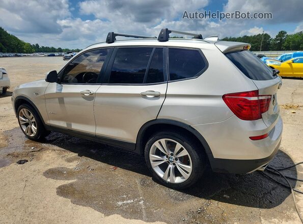 5UXWY3C5XG0N87201 2016 BMW X3 Silver Trasero izquierdo